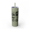 Customizable Maars 20oz Skinny Tumbler with Straw Stainless Steel
