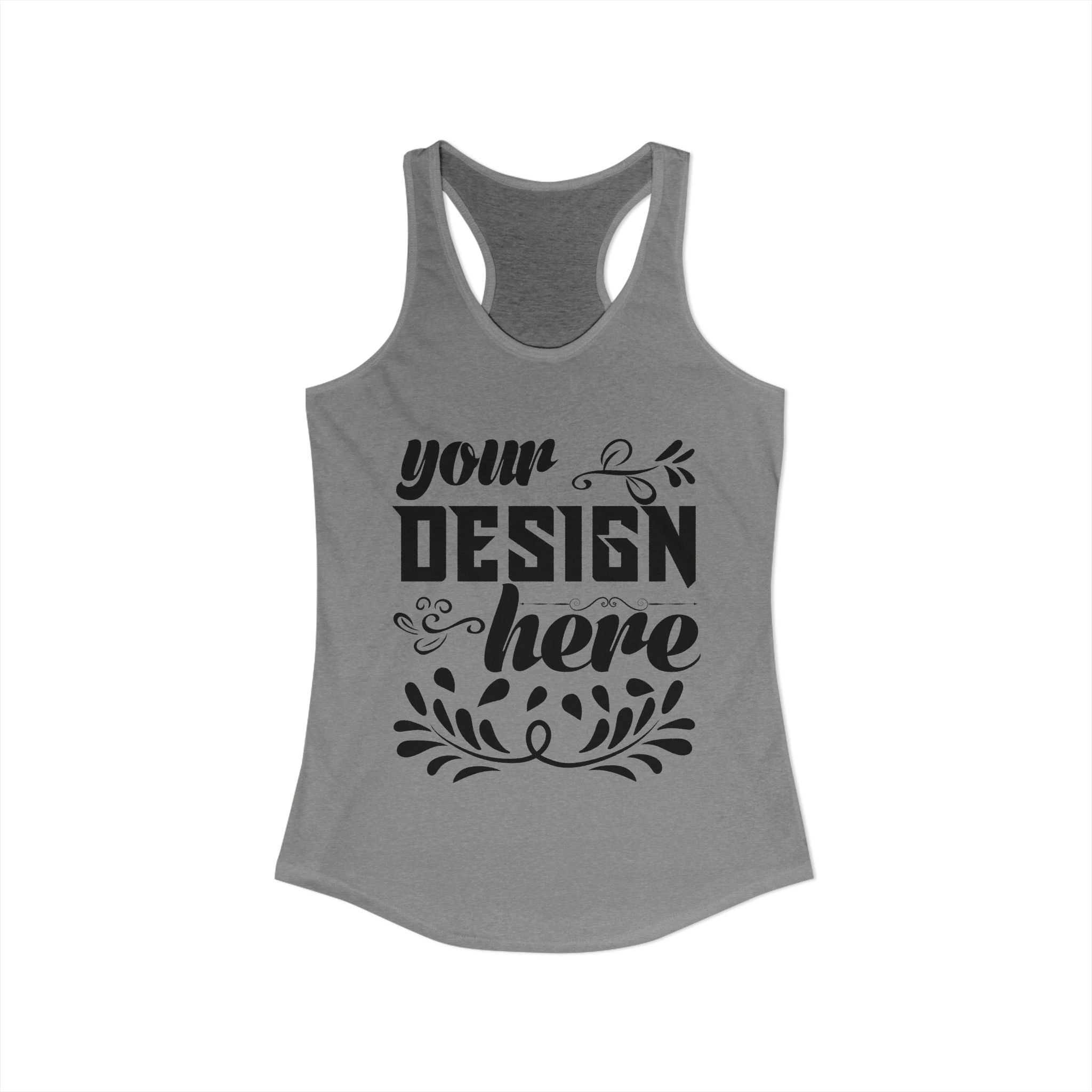 Customizable Next Level 1533 Womens Ideal Racerback Tank