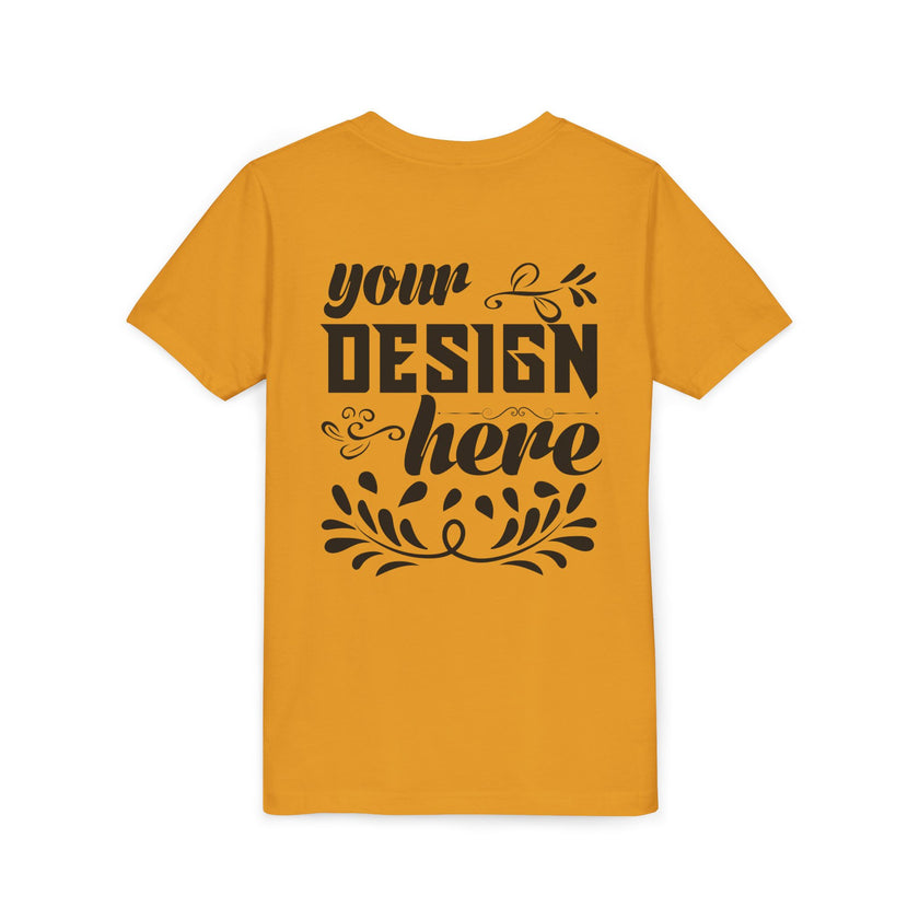 Customizable Bella+Canvas 3001Y Youth Short Sleeve T-Shirt Premium Fit