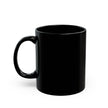 Customizable Black Ceramic Mug 11oz 15oz Glossy Finish Lead BPA Free