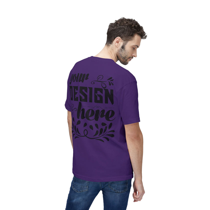 Customizable Bayside 5040 Unisex Midweight T-Shirt Made in US