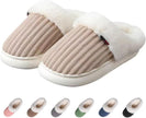 Women’s Ultra-Fuzzy Winter Slippers – Soft Plush Indoor & Outdoor Memory Foam House Shoes | Cozy Warm Slip-On Comfort