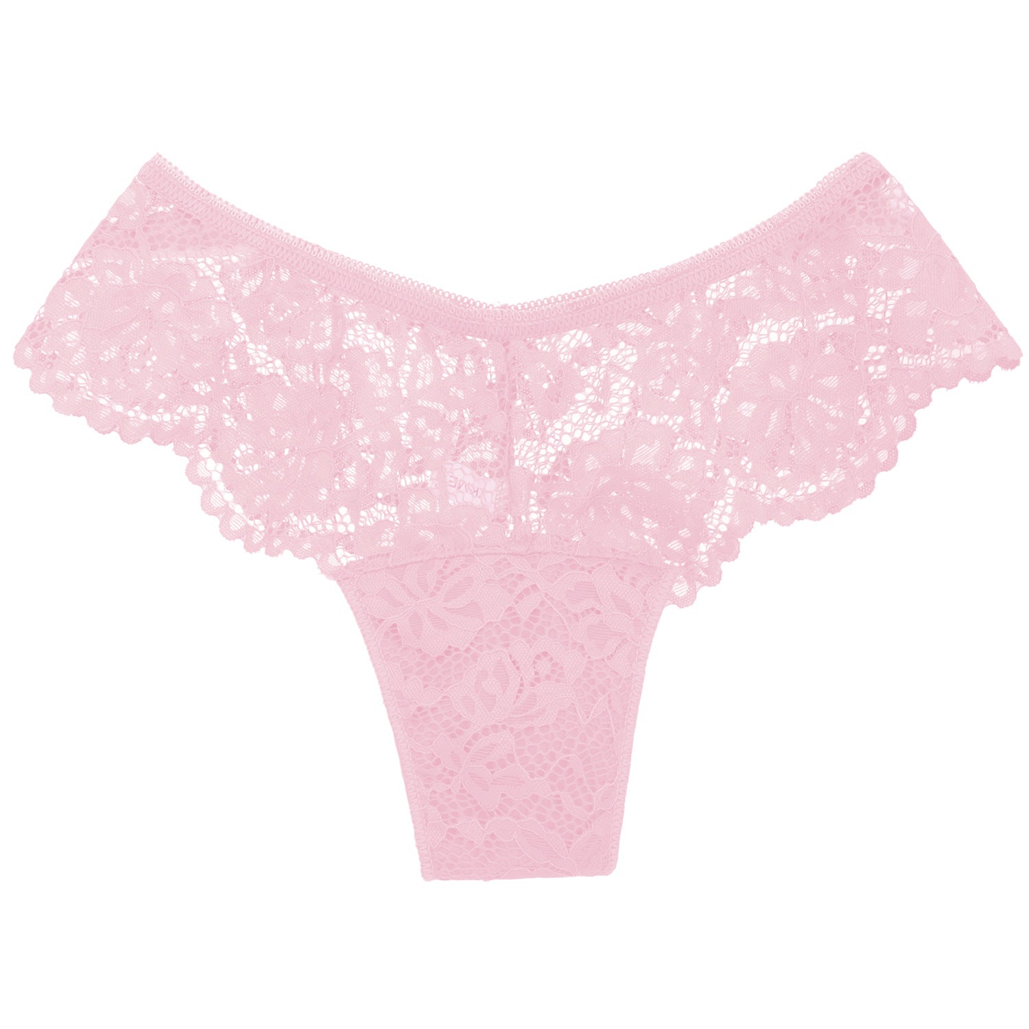 Nameria Women's Mid Rise Lace Briefs Solid Color
