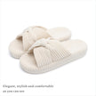 Slippers for Women Memory Foam House Bedroom Corduroy Bow Crossbands Slipper Shoes Comfy Trendy Gift Slippers