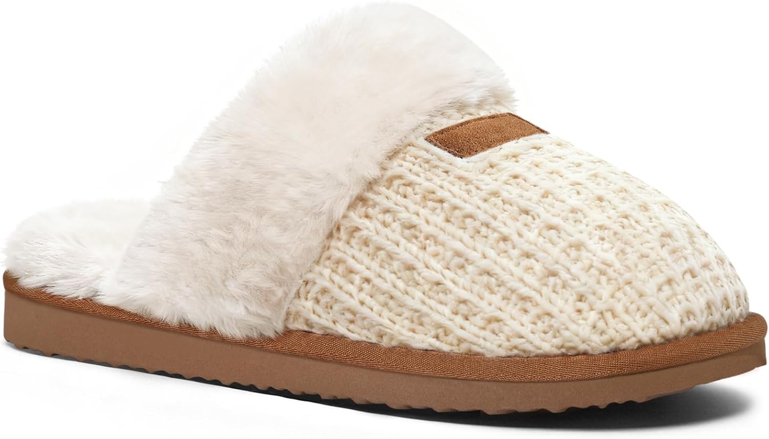 Women’s Cozy Memory Foam Winter House Slippers – Plush Lined Indoor Outdoor Slip-On