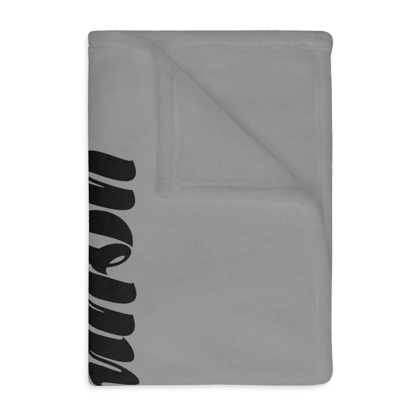 Customizable Velveteen Microfiber Blanket Two Sided Print 3 Sizes