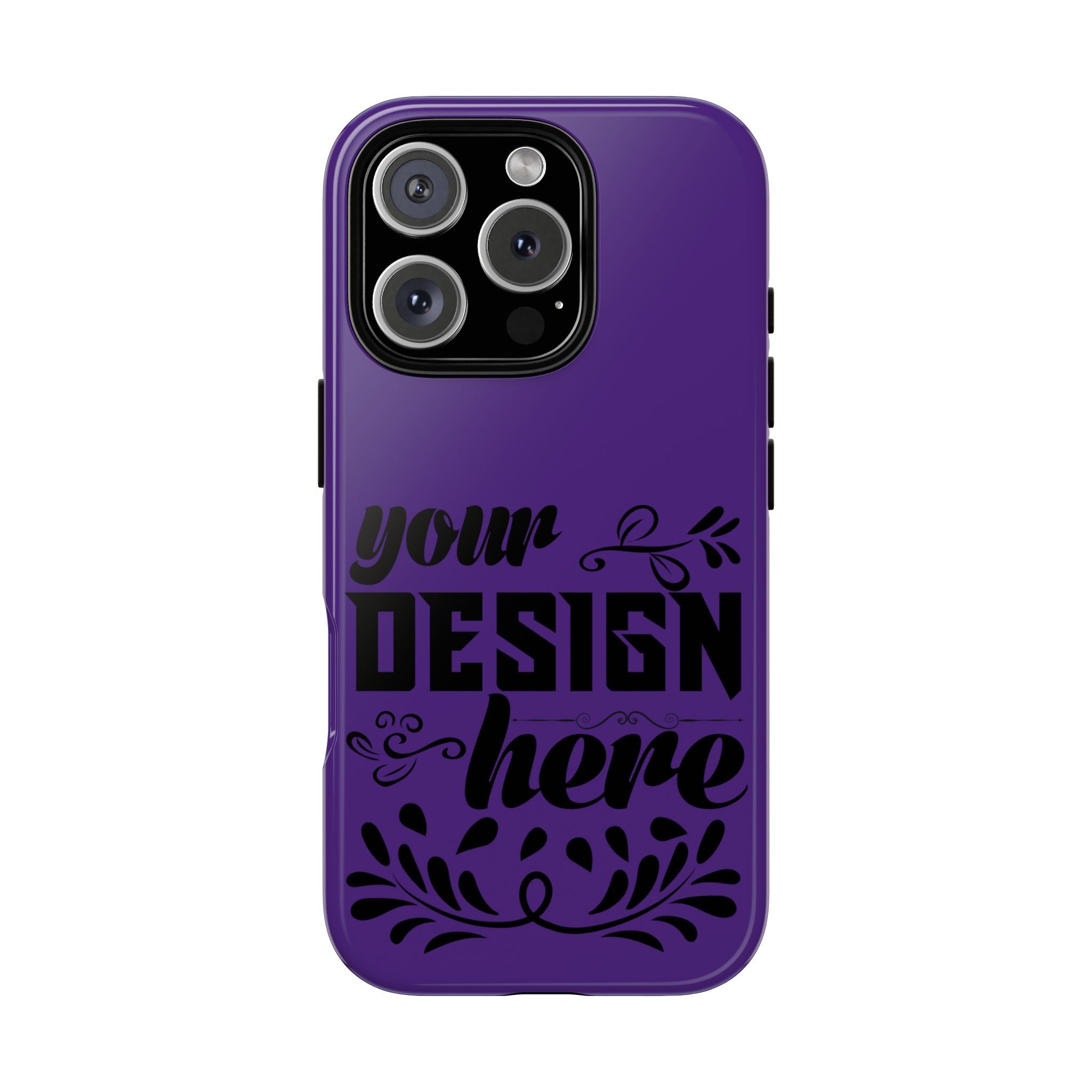 Customizable Tough Dual Layer Phone Case Polycarbonate TPU Liner Protective