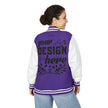Customizable AWDis JH043 Unisex Heavyweight Letterman Jacket