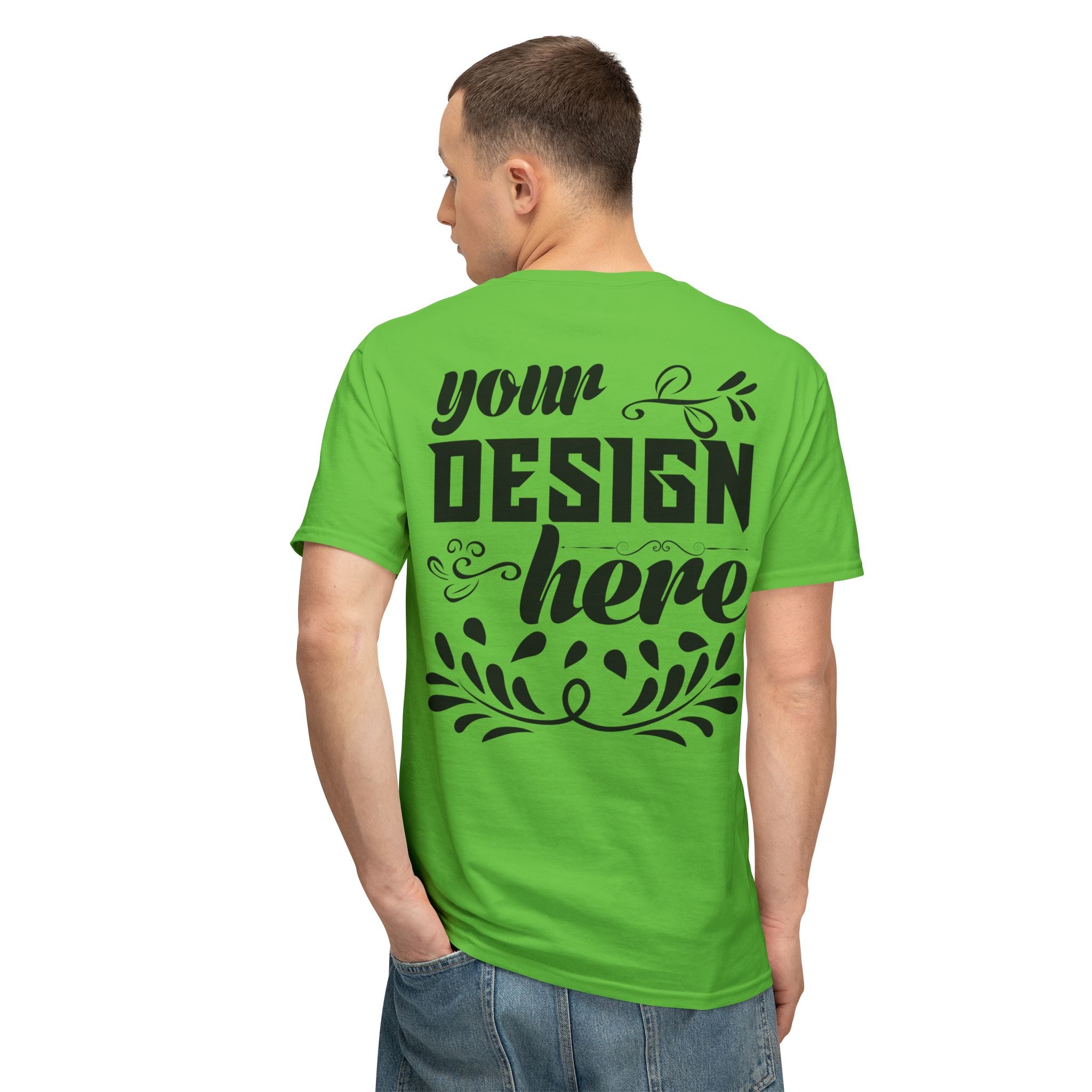 Customizable Fruit Of The Loom 3930R Unisex HD Cotton T-Shirt