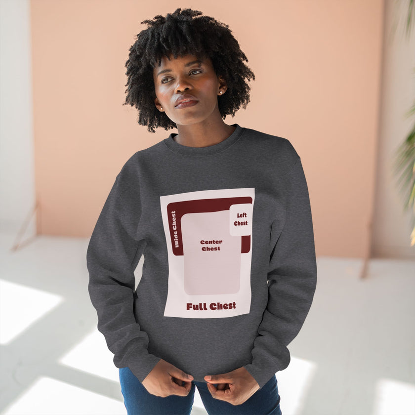 Customizable Lane Seven LS14004  Unisex Crewneck Sweatshirt DTG Design