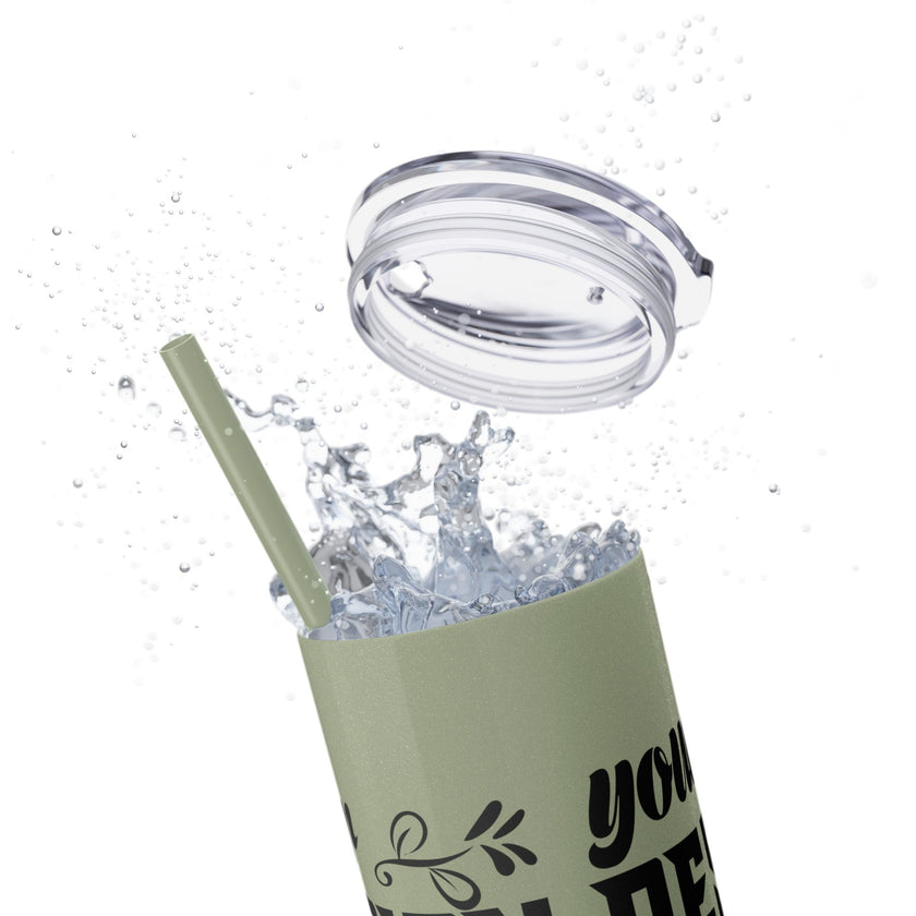 Customizable Maars 20oz Skinny Tumbler with Straw Stainless Steel