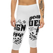 Customizable Women’s Moisture-Wicking Capri Leggings AOP Skinny Fit