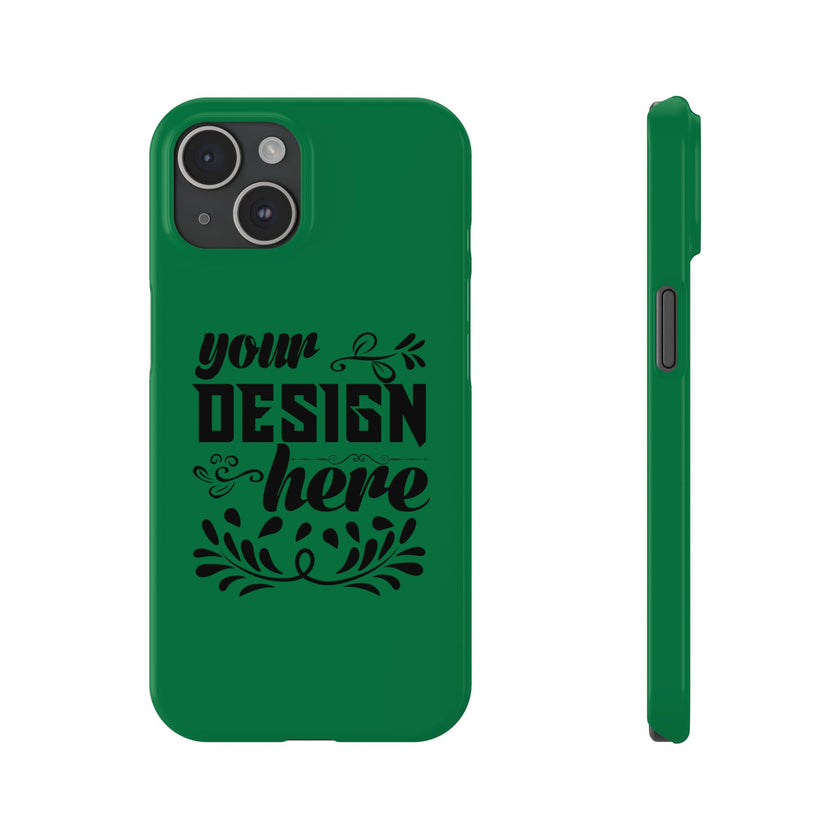 Customizable Slim Phone Case Super Slim Glossy Lexan Polycarbonate Plastic