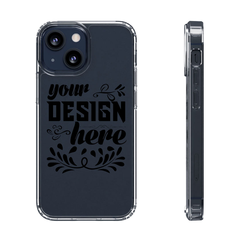 Customizable Clear Phone Case Slim Lightweight Scratch Resistant Protection