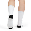 Customizable Crew Socks Polyester Nylon Acrylic Spandex One Size