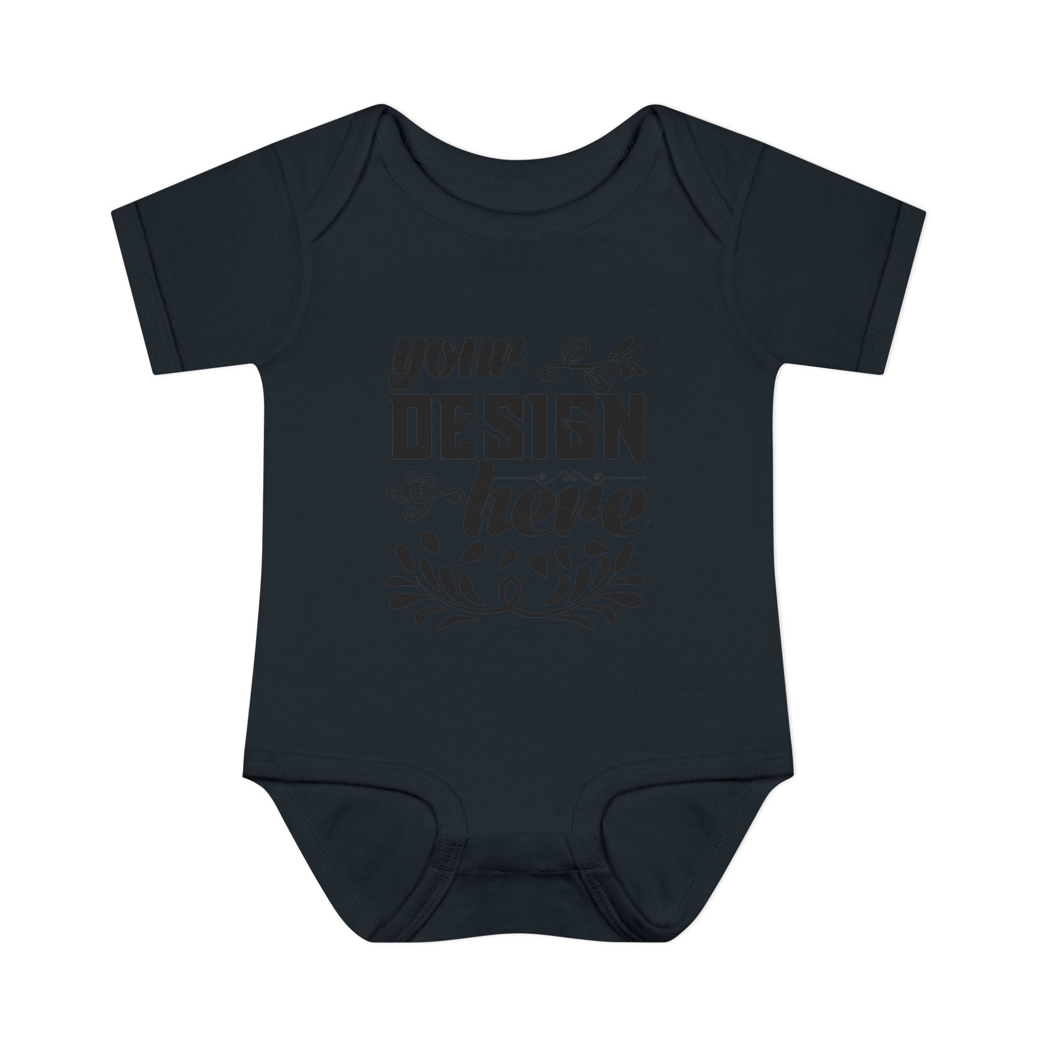Customizable Infant Baby Rib Bodysuit Rabbit Skins 4400 Unisex