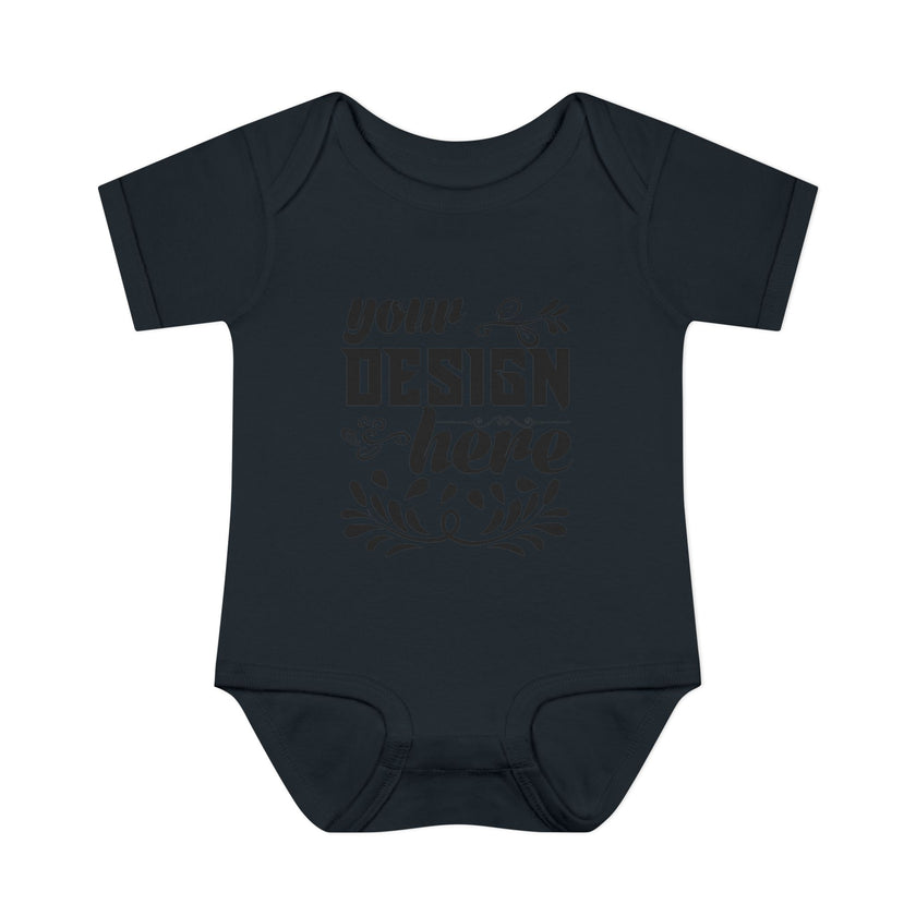 Customizable Infant Baby Rib Bodysuit Rabbit Skins 4400 Unisex
