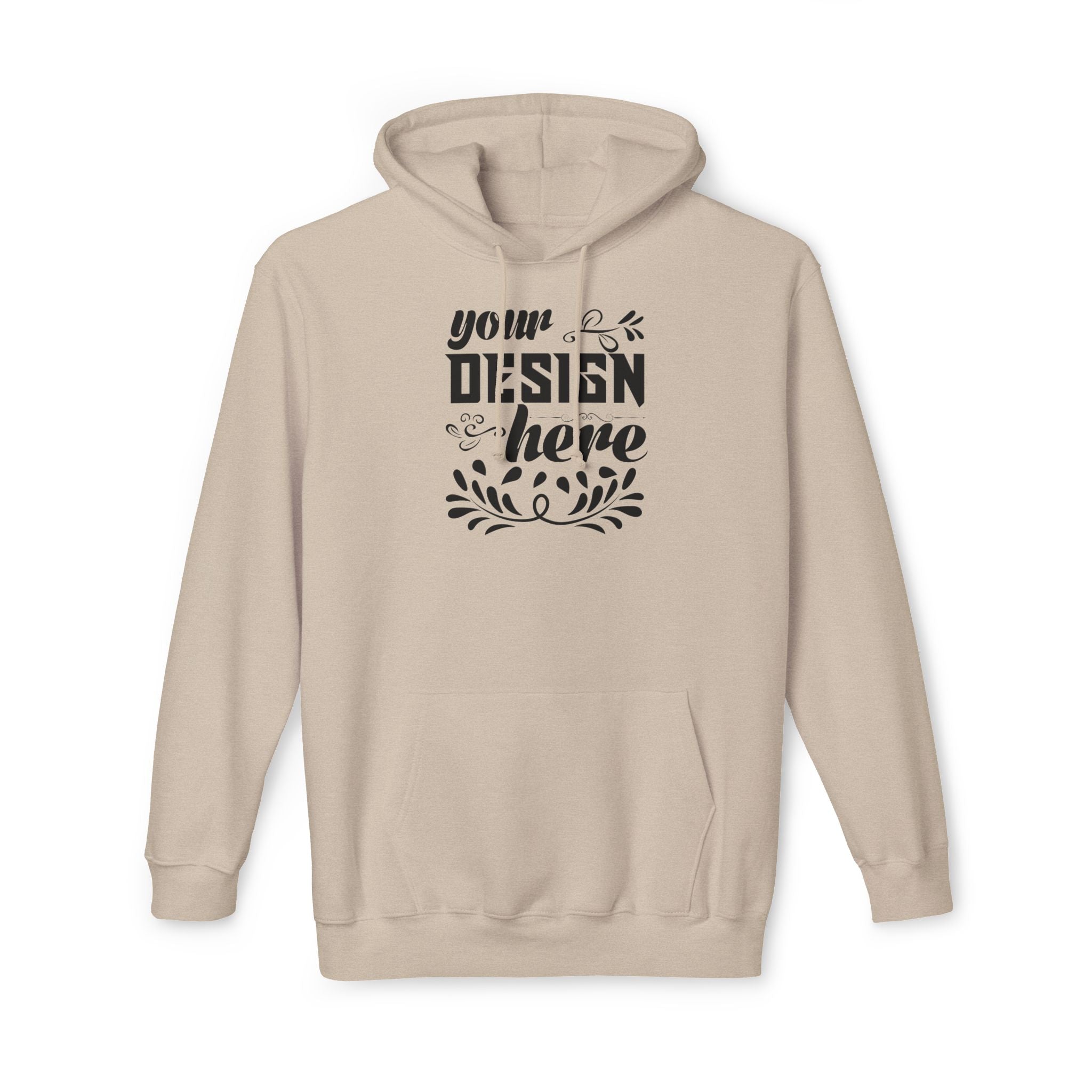 Customizable Bayside 960 Unisex Heavyweight Hooded Sweatshirt Made in US