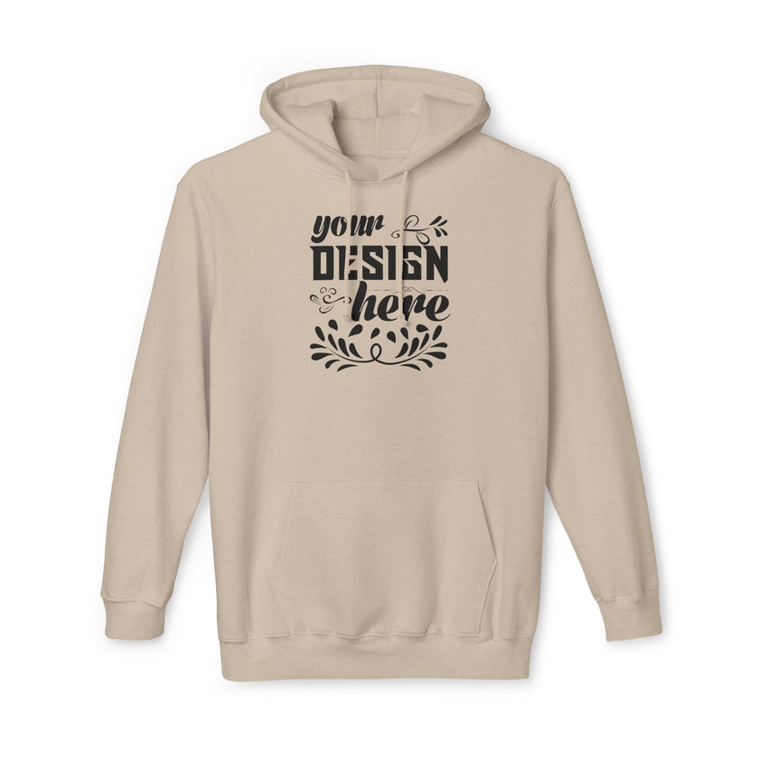 Customizable Bayside 960 Unisex Heavyweight Hooded Sweatshirt Made in US