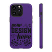 Customizable Tough Dual Layer Phone Case Polycarbonate TPU Liner Protective