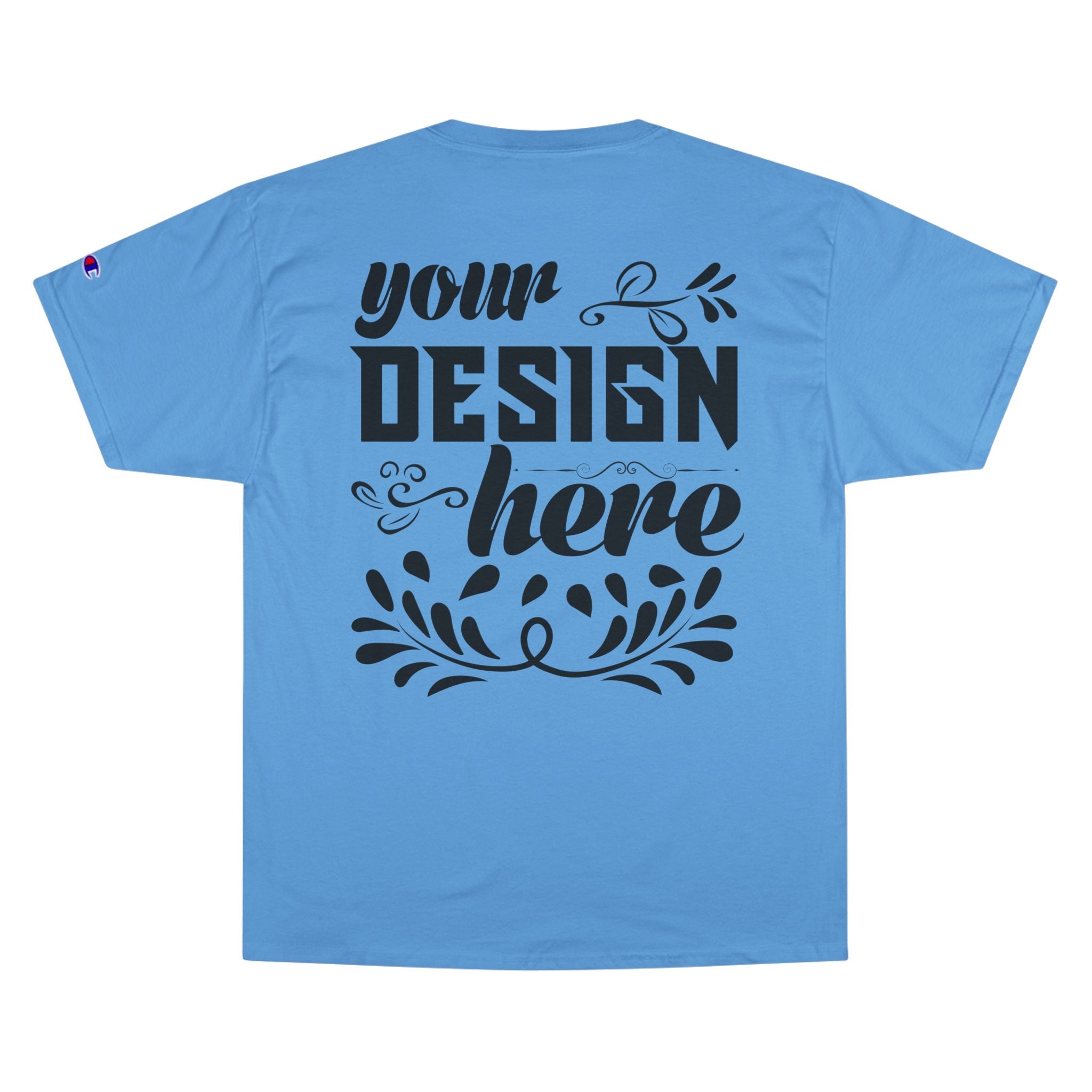 Customizable Champion T425 Unisex Cotton T-Shirt Classic Fit