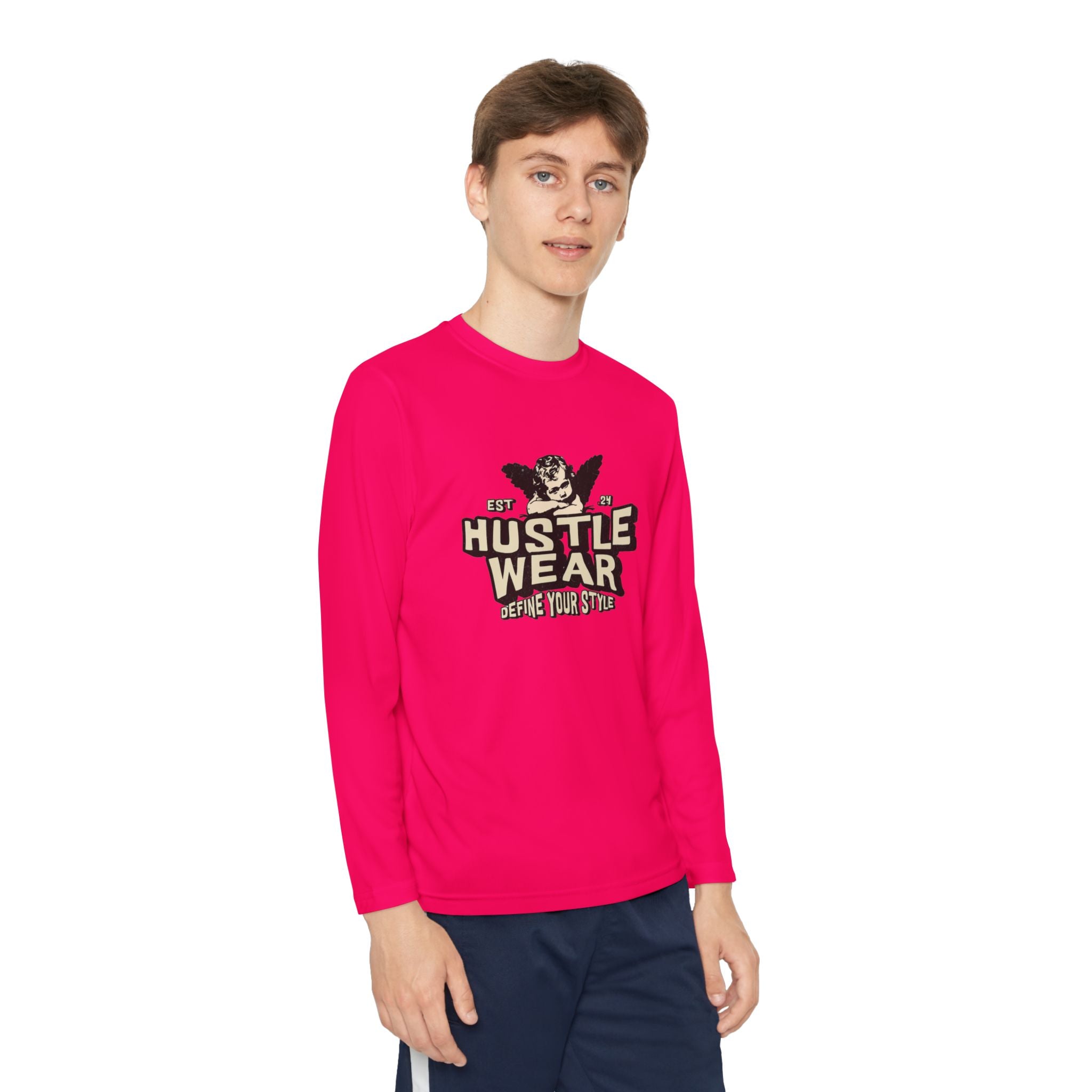 Sport-Tek YST350LS Unisex Youth Long Sleeve Tee | 