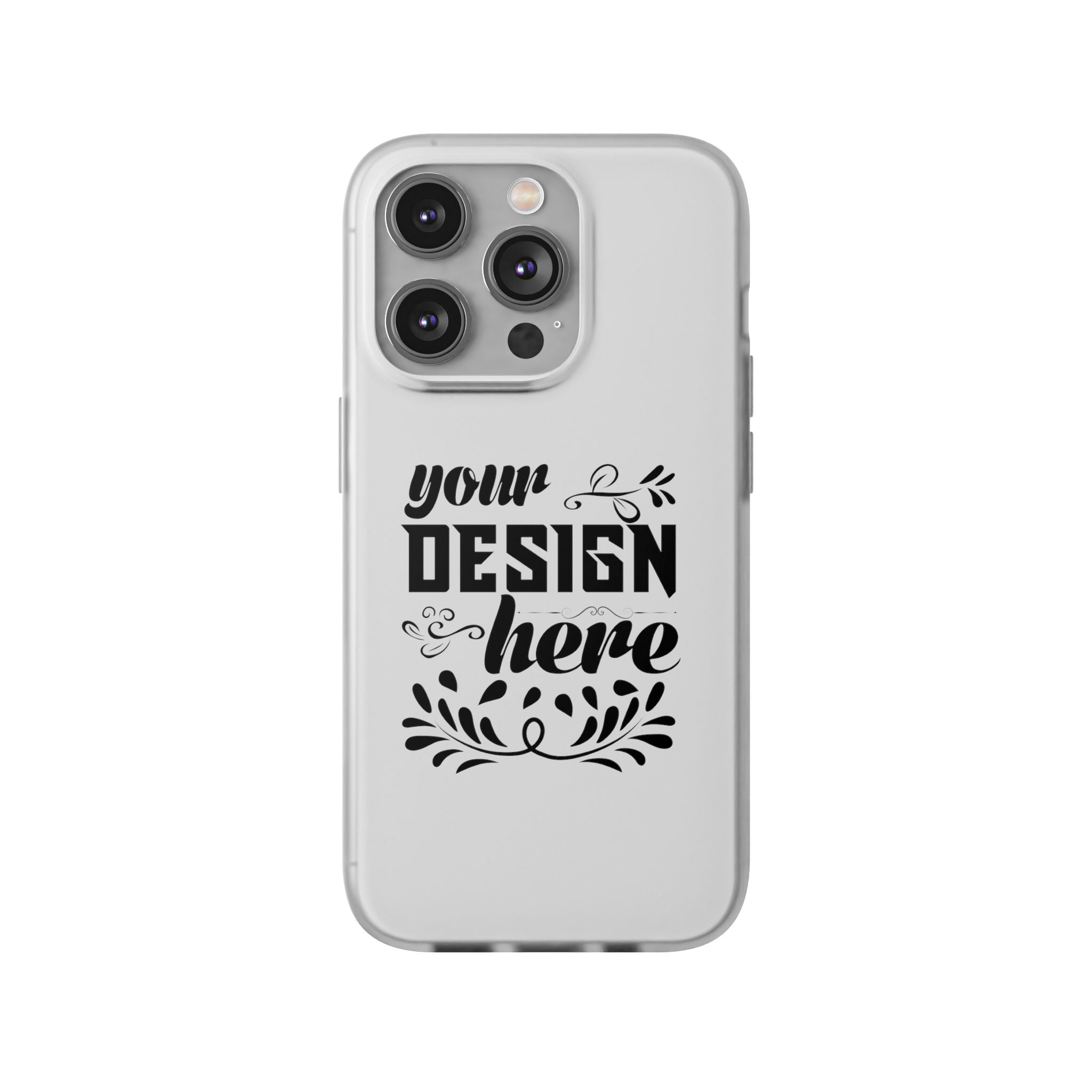 Customizable Flexi TPU Phone Case Slim Matte Protective Cover