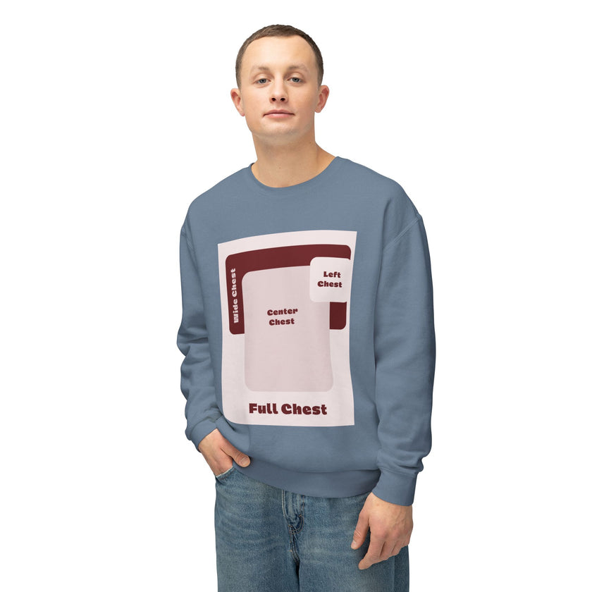 Customizable Comfort Colors 1466 Unisex Lightweight Crewneck DTG Design