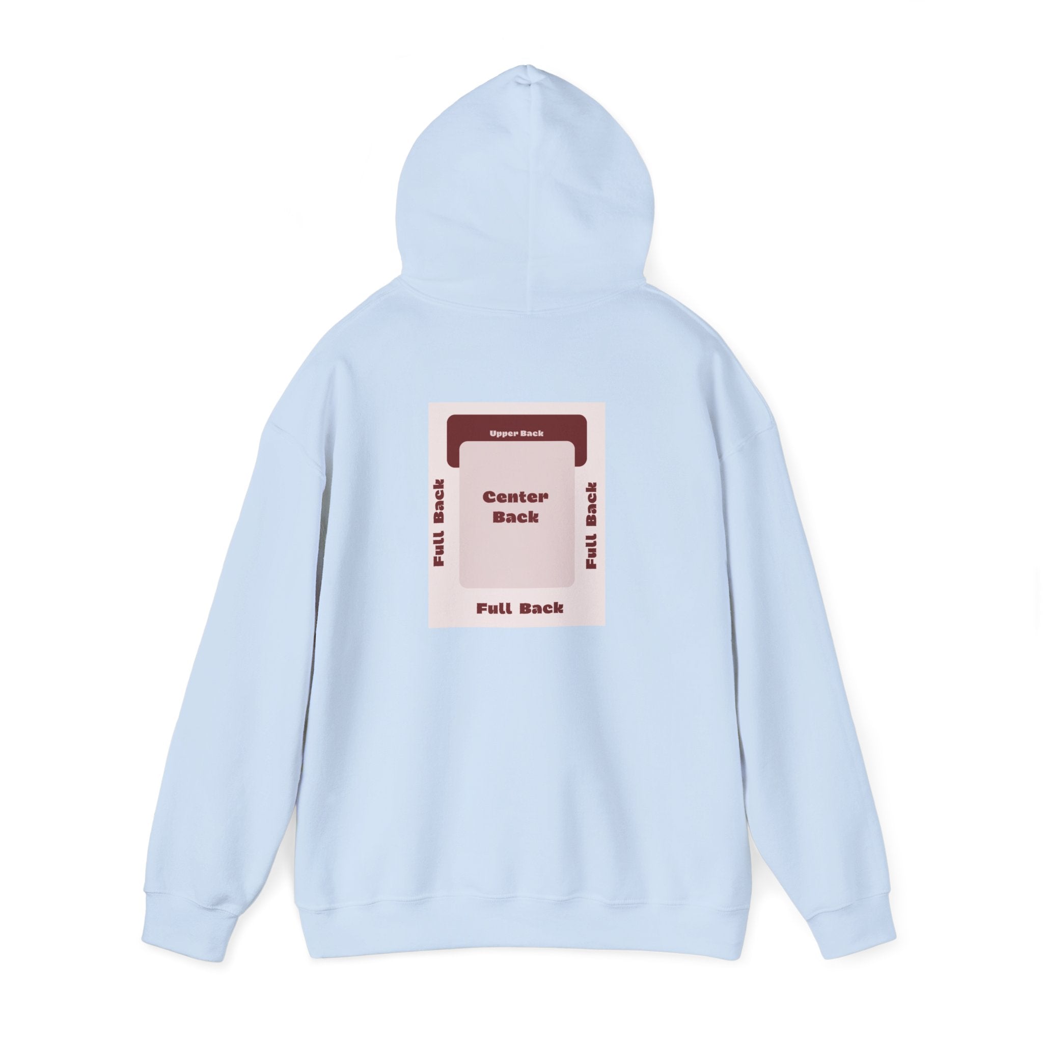 Customizable Gildan 18500 Unisex Heavy Blend Hooded Sweatshirt