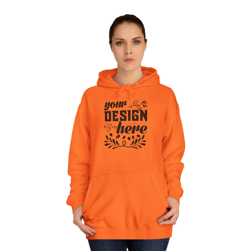 Customizable AWDis JH001 Unisex College Hoodie