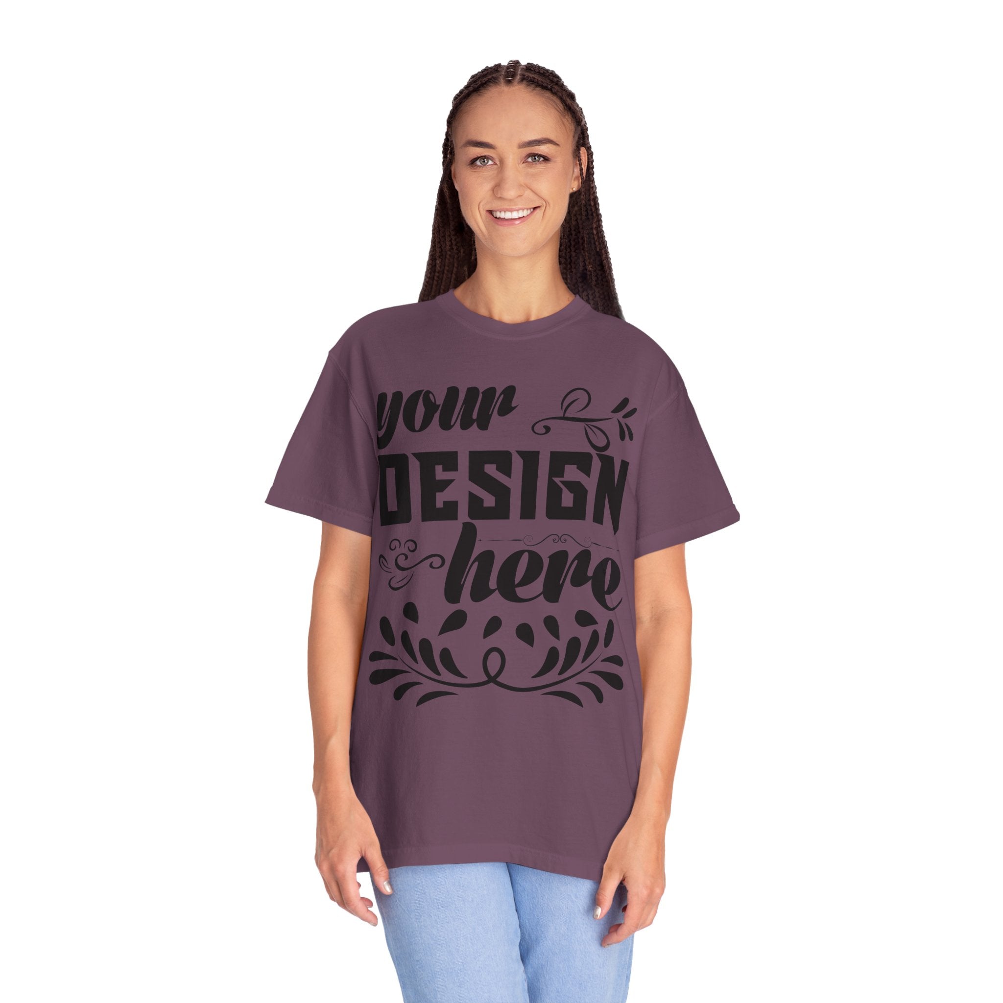 Customizable Comfort Colors 1717 Unisex Garment-Dyed T-Shirt