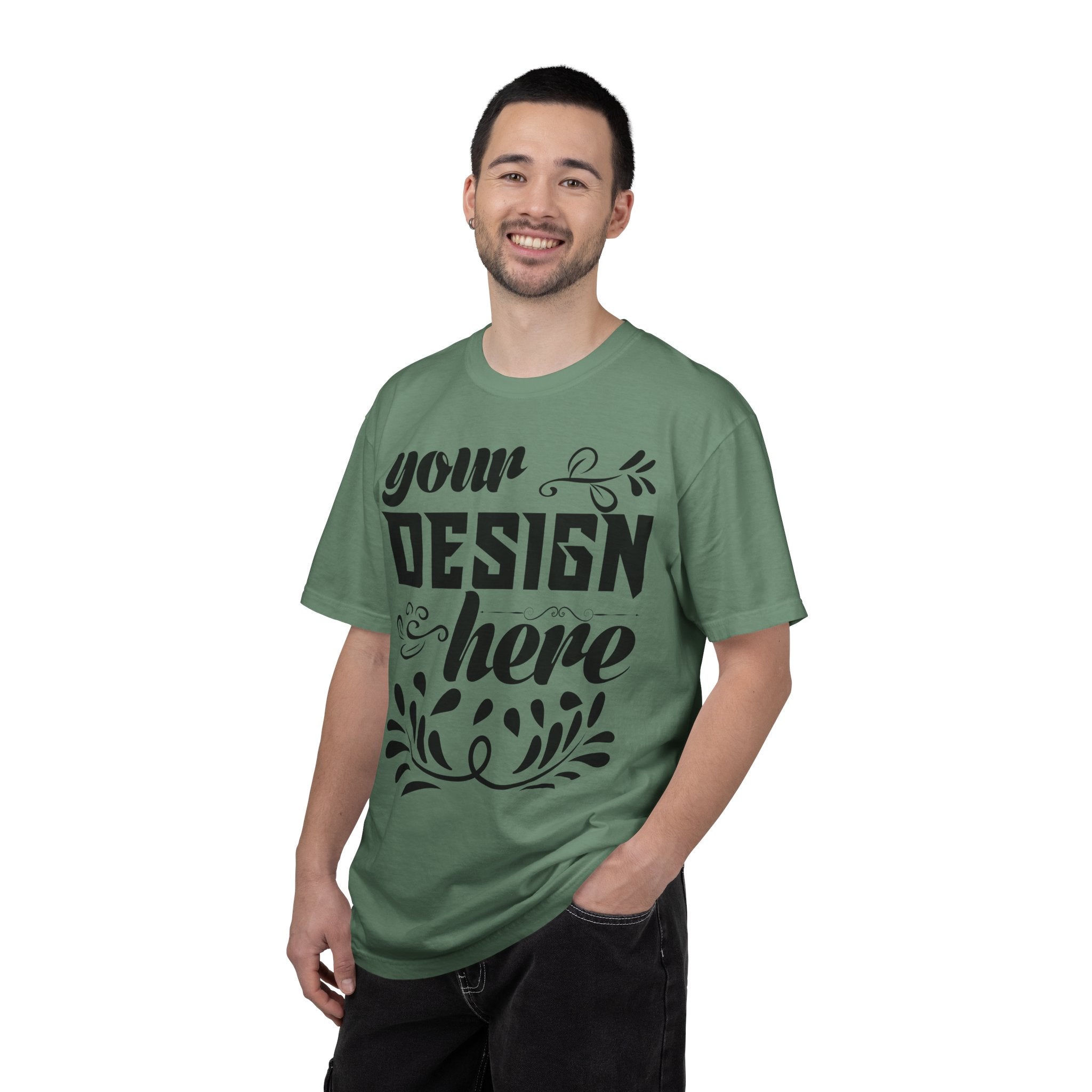Customizable Comfort Colors 1717 Unisex Garment-Dyed T-Shirt