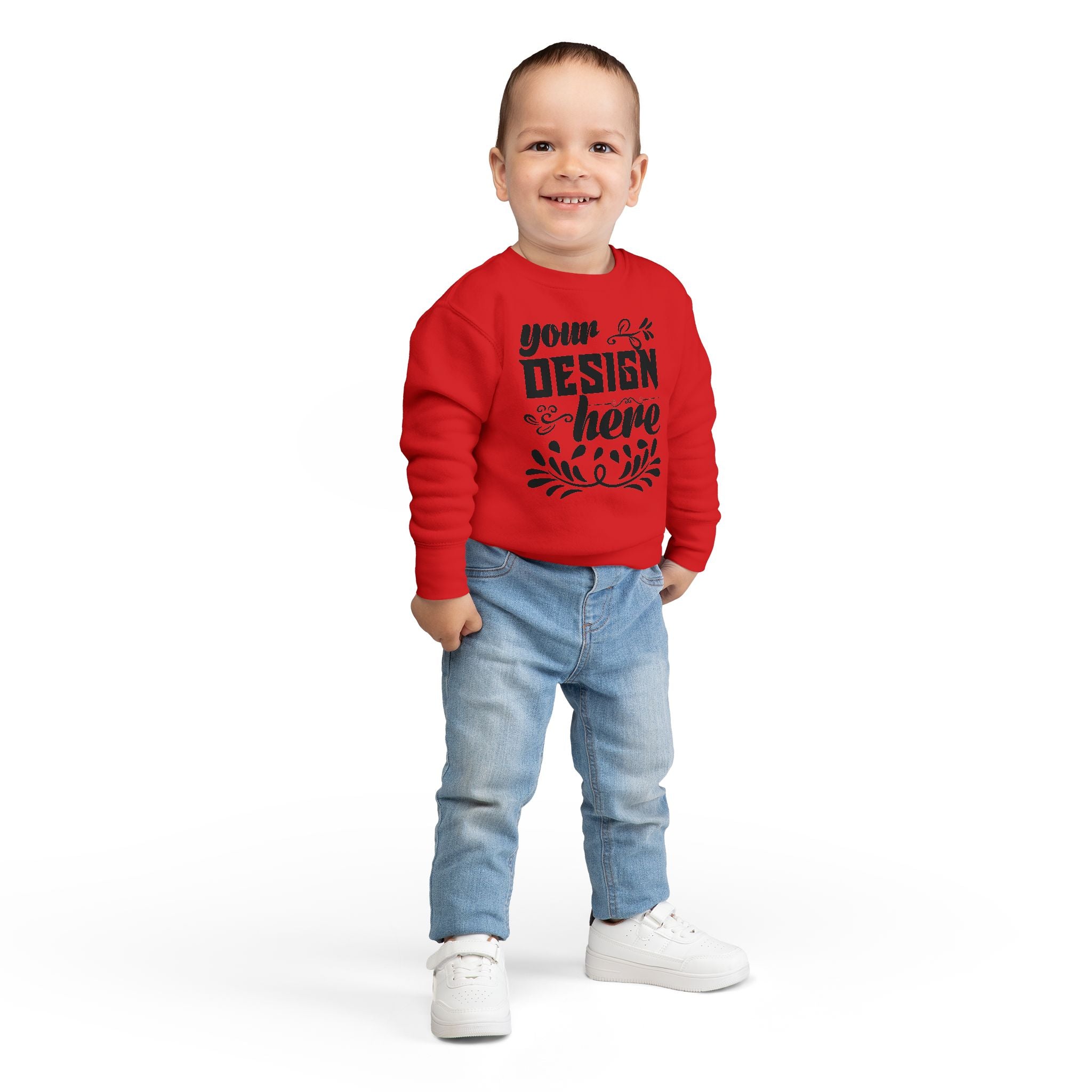 Customizable Rabbit Skins 3317 Toddler Fleece Sweatshirt