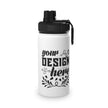 Customizable Stainless Steel Water Bottle with Sports Lid in Three Sizes