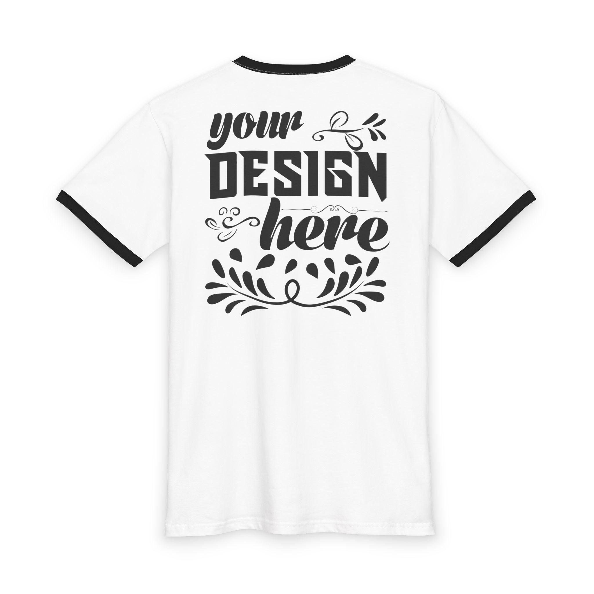 Customizable AS Colour 5053 Mens Staple Ringer T-Shirt Regular Fit