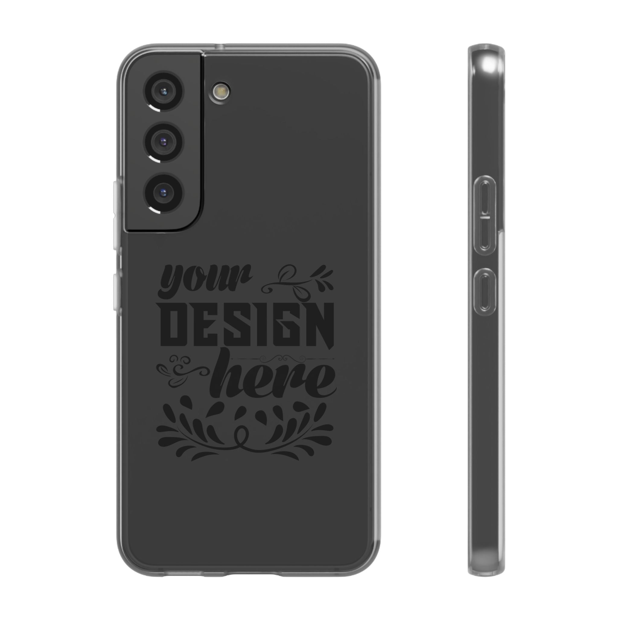 Customizable Flexi TPU Phone Case Slim Matte Protective Cover