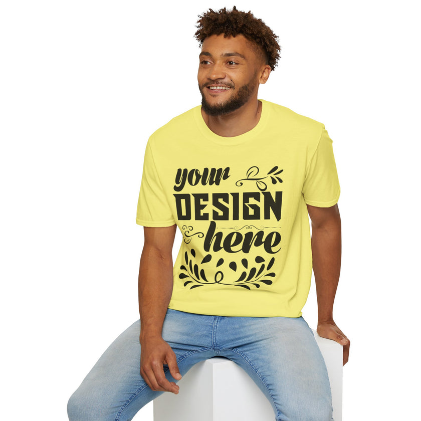 Customizable Gildan 64000 Unisex Softstyle T-Shirt Classic Fit