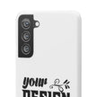 Customizable Snap Phone Case Slim Lightweight Polycarbonate Gloss Or Matte