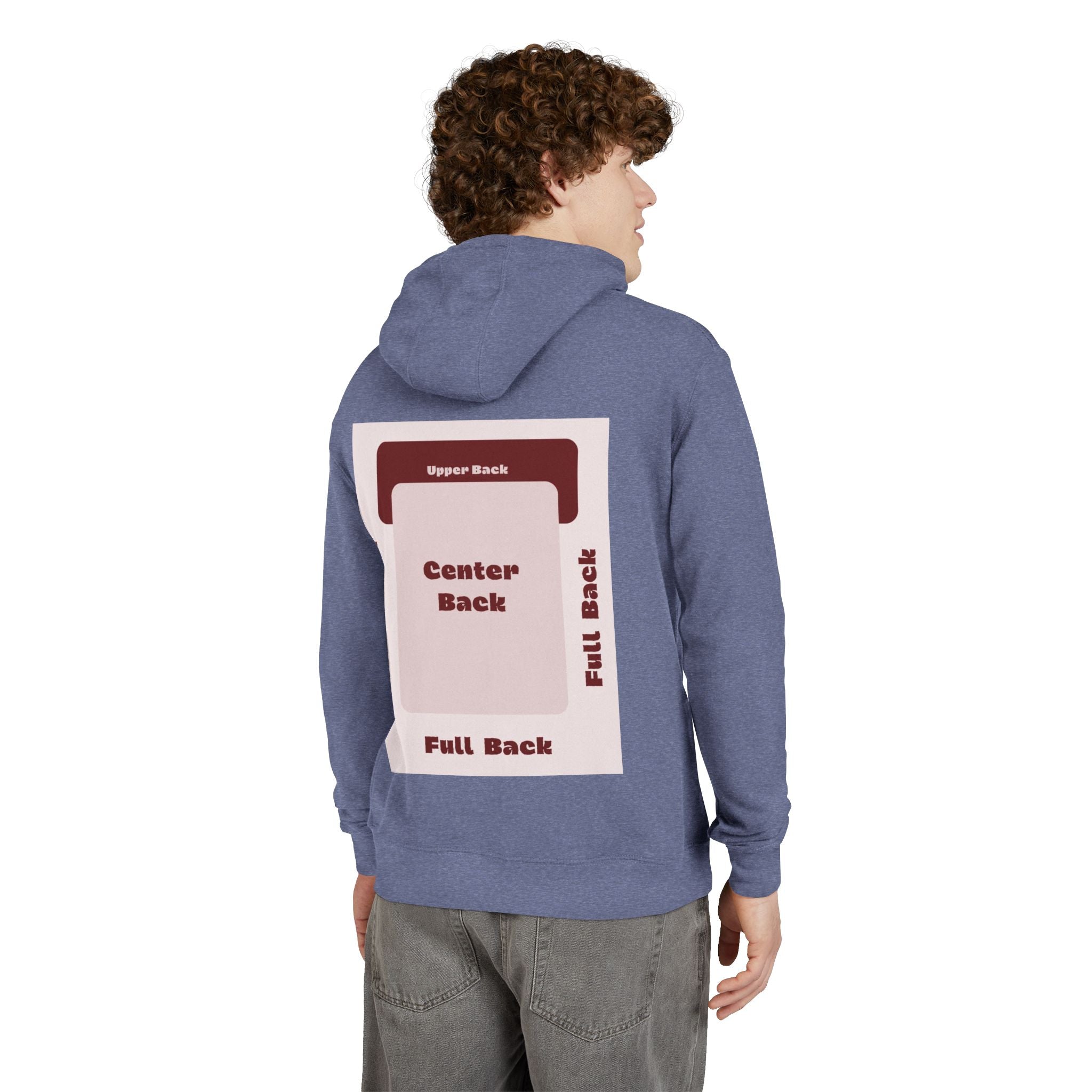 Customizable Lane Seven LS13001 Unisex French Terry Hooded Sweatshirt