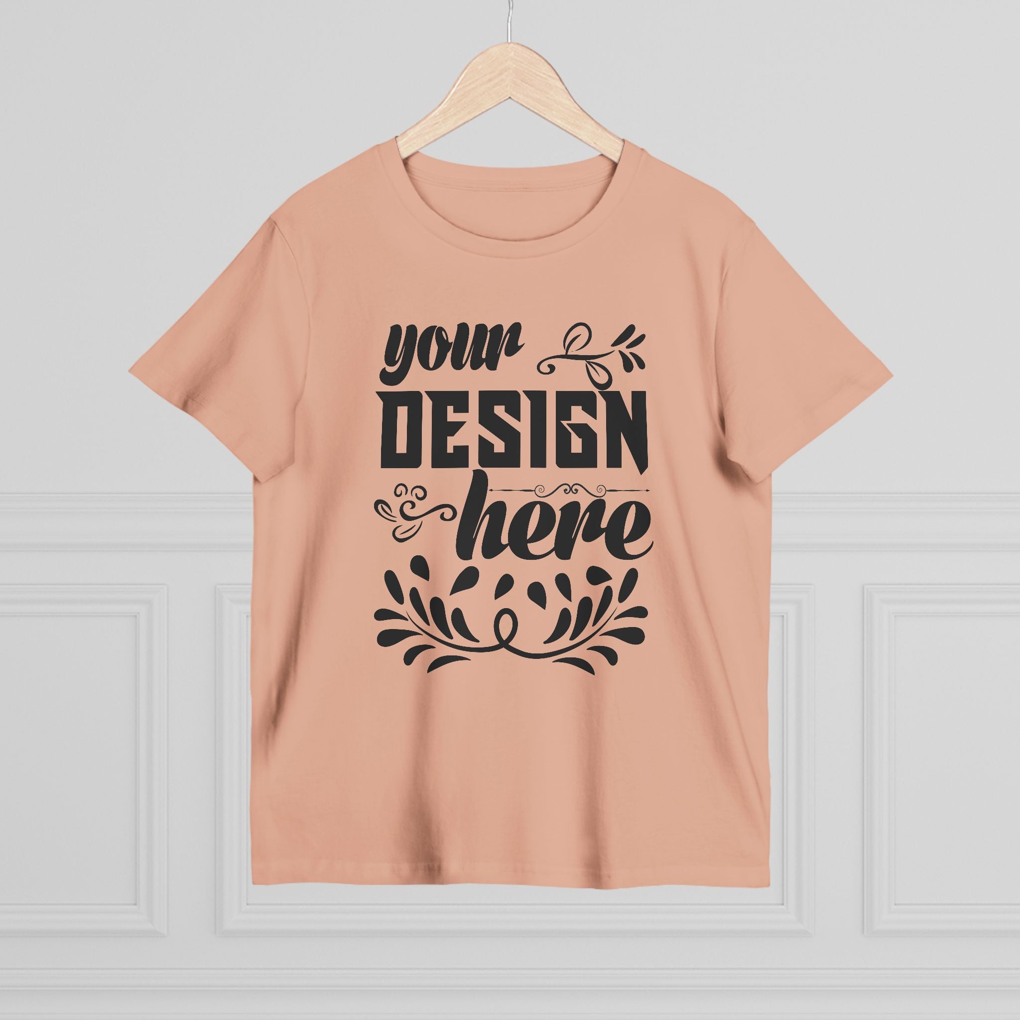 Customizable AS Colour 4001 Womens Maple Cotton T-Shirt