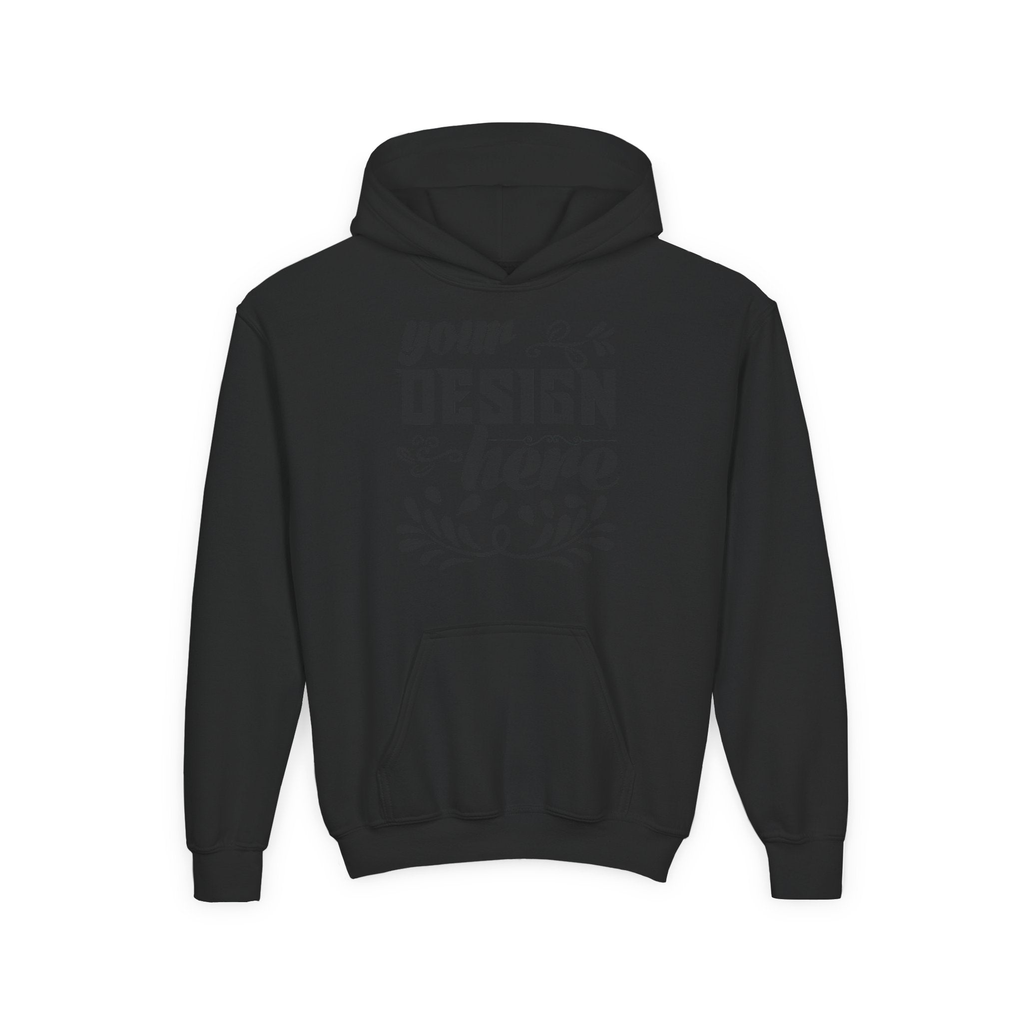 Customizable Gildan 18500B Youth Heavy Blend Hooded Sweatshirt