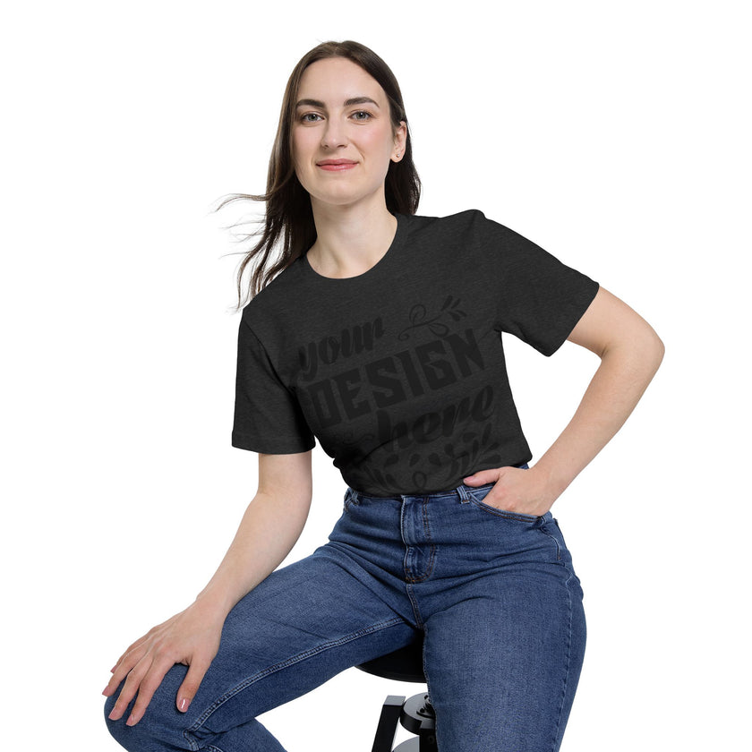 Customizable Bella+Canvas 3001U USA-Made Unisex Jersey T-Shirt