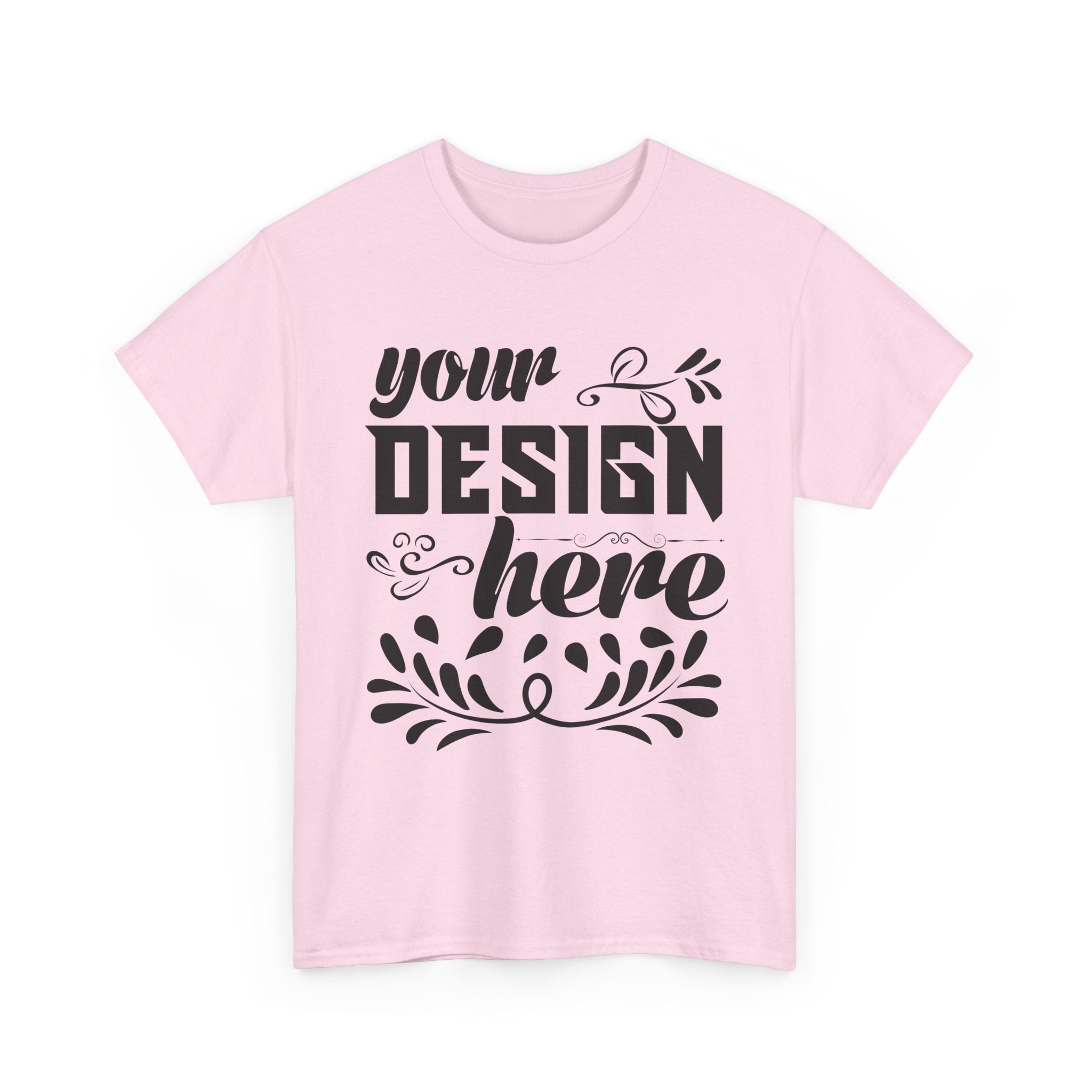 Customizable Gildan 5000 Unisex Heavy Cotton T-Shirt Classic Fit