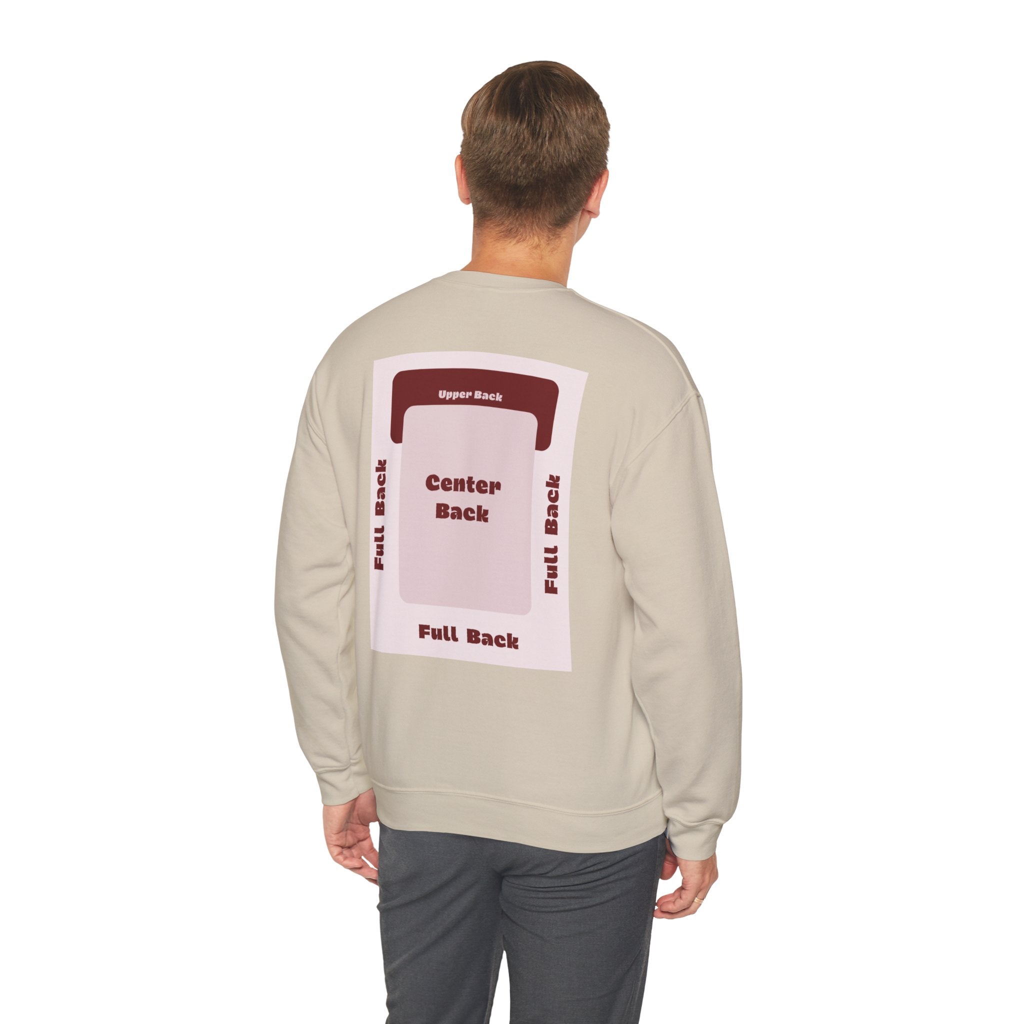 Customizable Gildan 18000 Unisex Heavy Blend Crewneck Sweatshirt