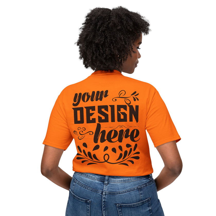 Customizable Fruit Of The Loom 3930R Unisex HD Cotton T-Shirt