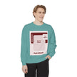 Customizable Comfort Colors 1566 Unisex Garment Dyed Sweatshirt DTG Custom Design