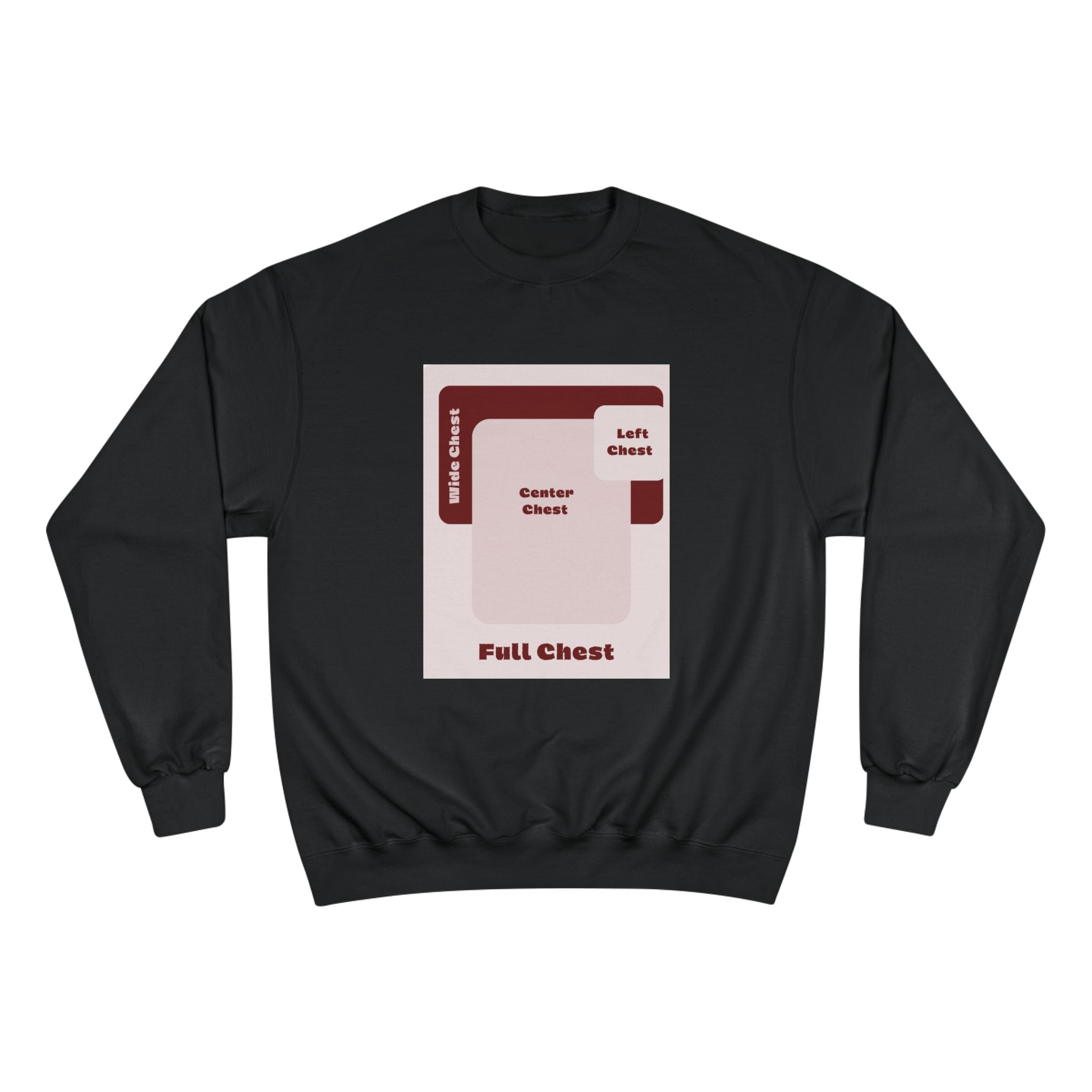 Customizable Champion S600 Crewneck Sweatshirt DTG Print