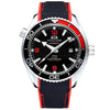 Nameria Automatic Luminous Date Watch Rubber Strap 45mm