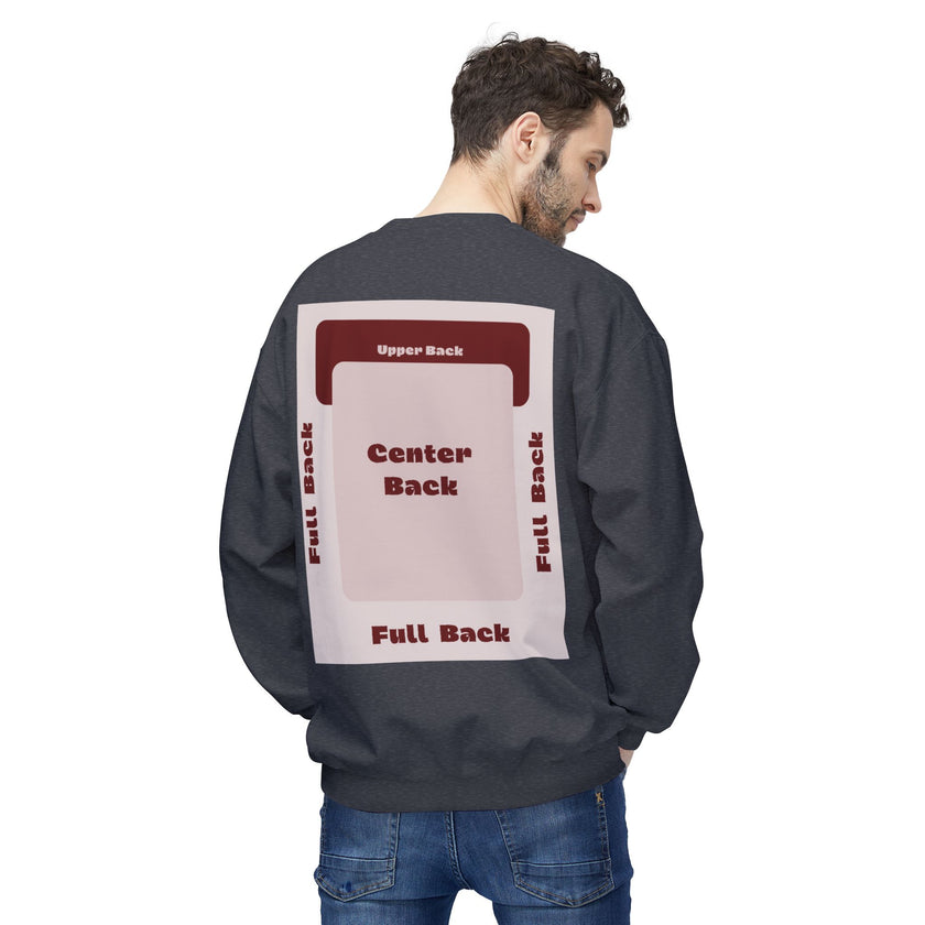 Customizable Gildan SF000 Unisex Midweight Crewneck Sweatshirt