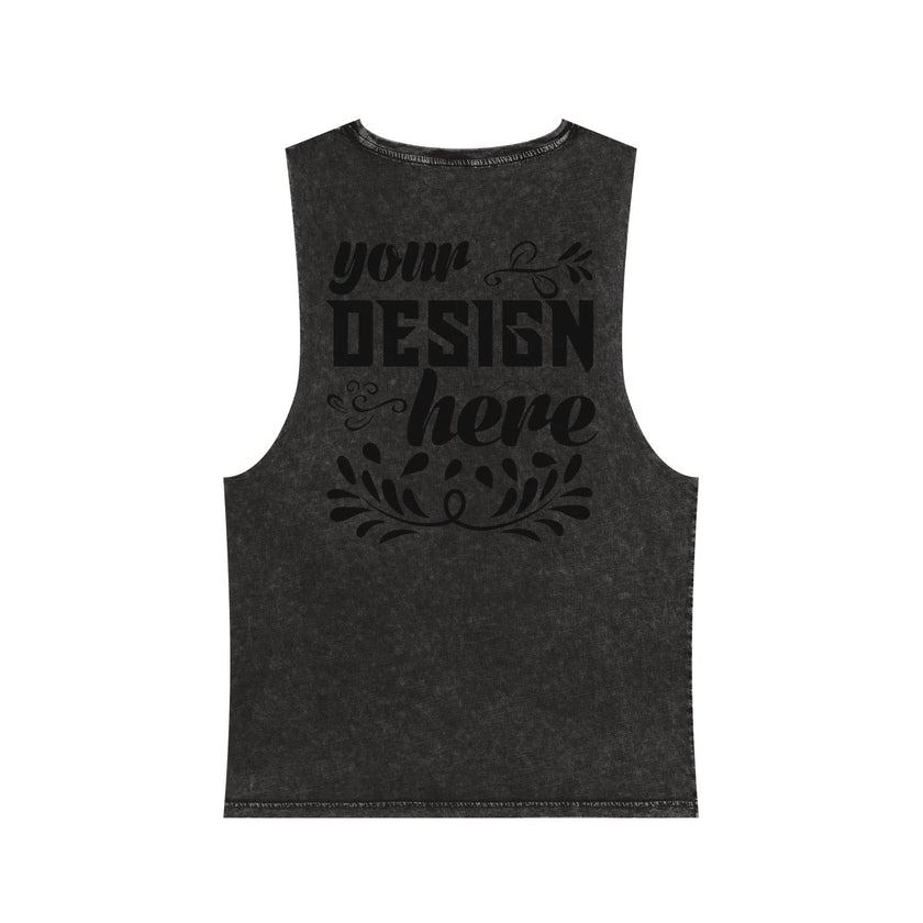 Customizable AS Colour 5039 Unisex Stonewash Tank Top